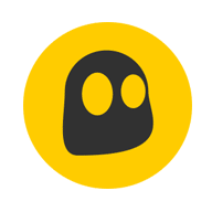 símbolo do logotipo vpn de fantasma cibernético