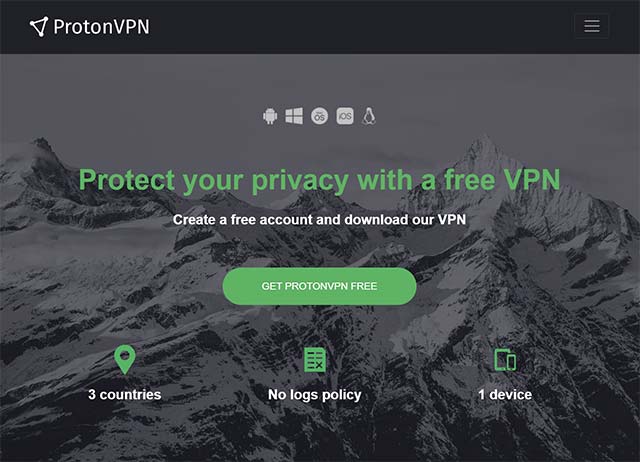 is protonvpn free